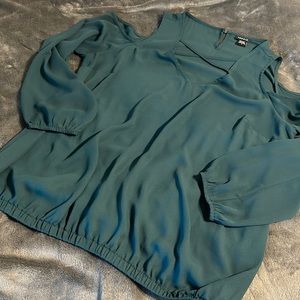 Torrid cold shoulder blouse